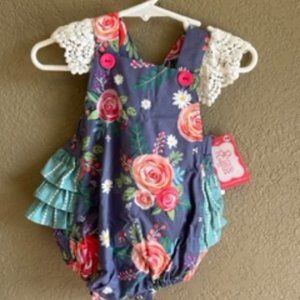 RicRac and Ruffles Bubble Romper